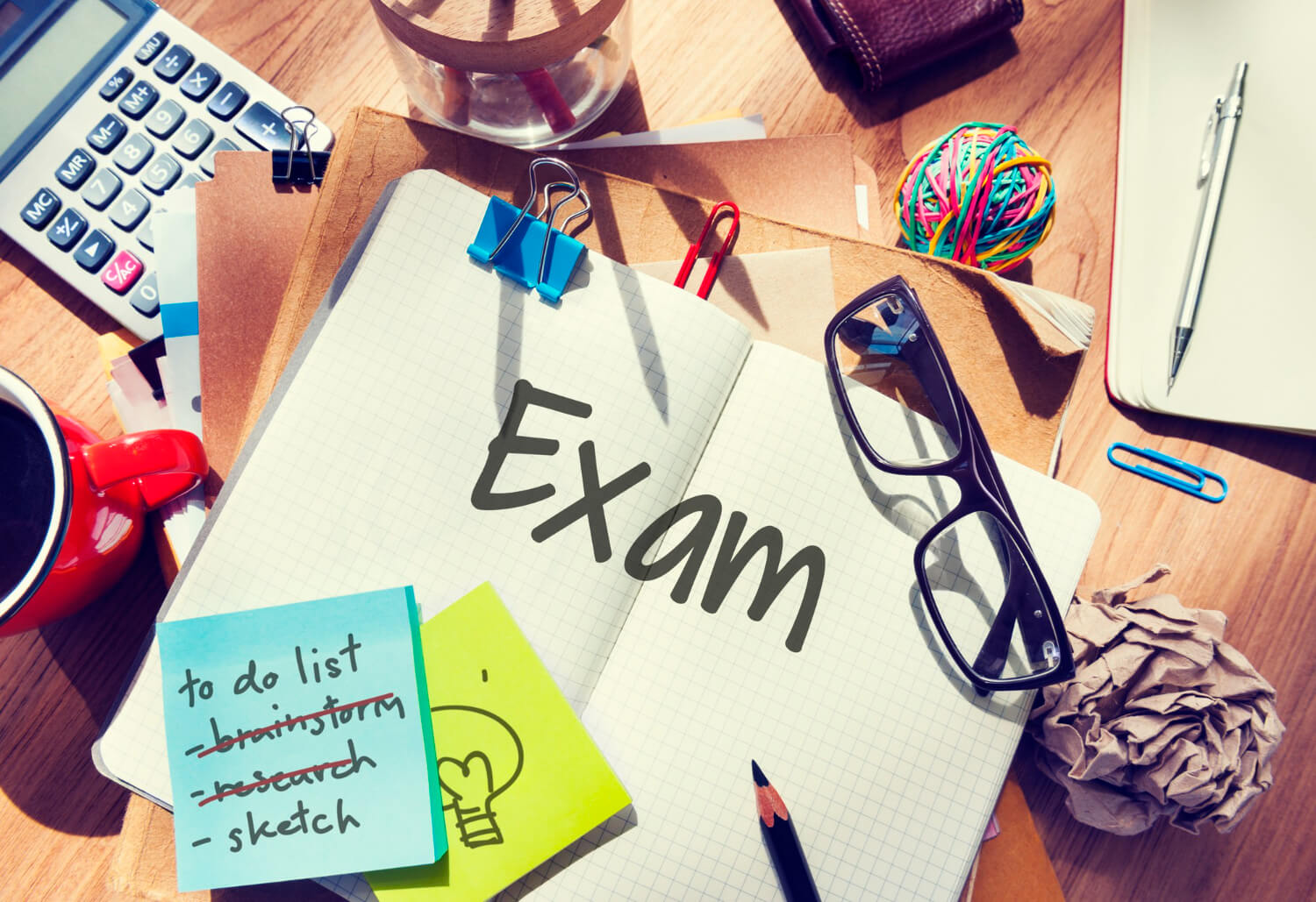 What helps you manage exam stress?